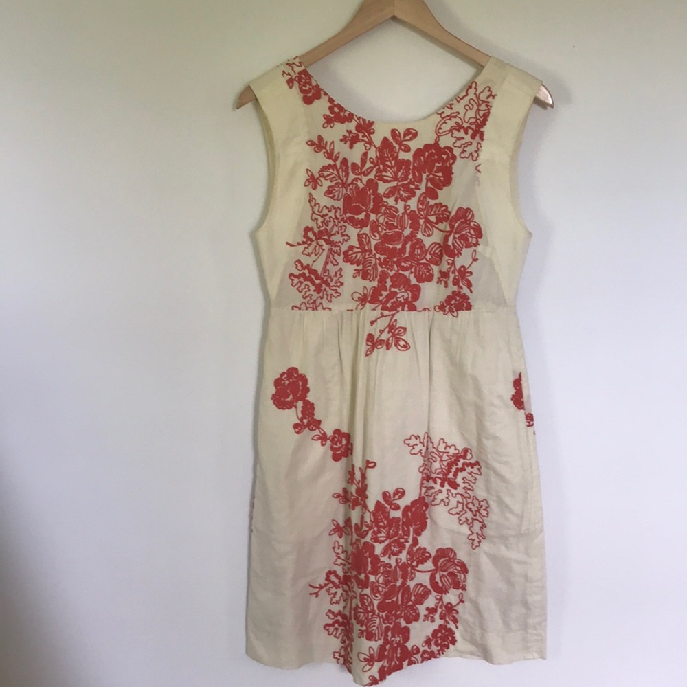 J. Crew Embroidered Dress